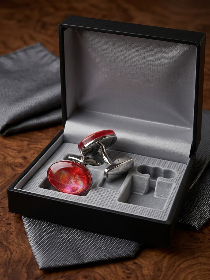 Premium Art Deco Emerald Cut Cufflinks