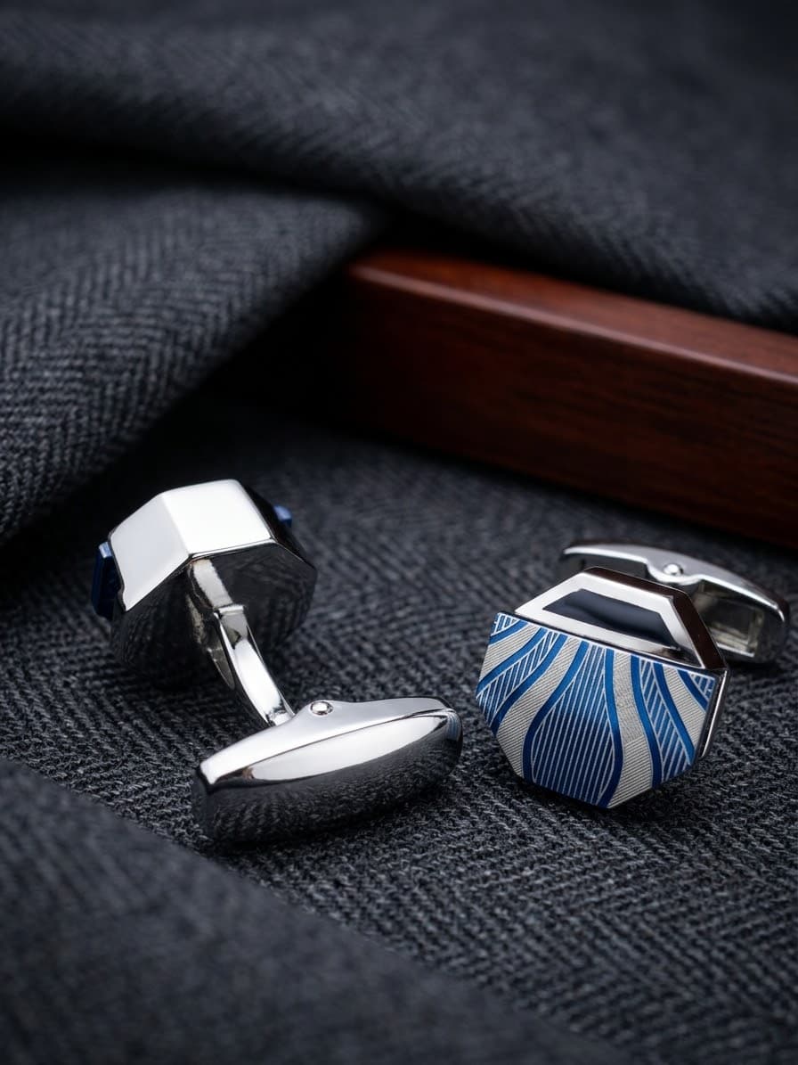 Signature Imperial Gold Laurel Cufflinks